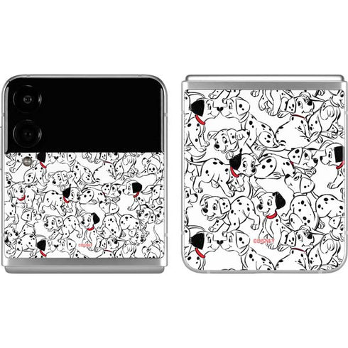 Disney 101 Dalmatians Pattern Galaxy Z Flip4 5G Skin